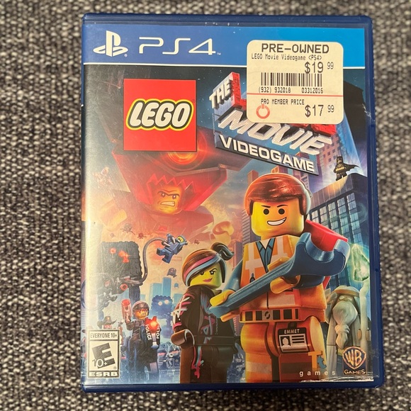 The LEGO Movie Videogame PS4 Sony PlayStation 4 2014 CIB Complete Warner Bros - Picture 2 of 3